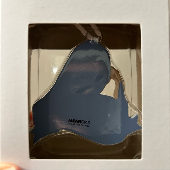 Hallmark Mean Girls Damian Blue Ornament "She Doesn't Even Go Here" 2025 - Picture 4 of 4